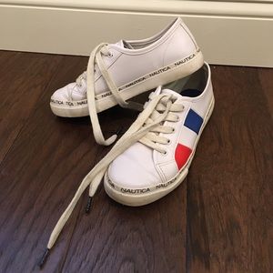 3/$10 ✨ Nautica white sneakers
